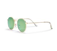 CHPO - Liam Mirror S3 - Lunettes de soleil - S/M - gold / turquoise mirror