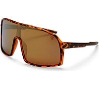 Chpo Brand Erica Polarized Sunglasses Doré Gold Mirror Polarized/CAT3 Turtle Brown