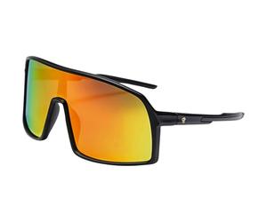CHPO Unisex Erica Sportbrille, black-red mirror, Kat. 3, L