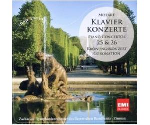 CHR./ZINMAN ZACHARIAS - KLAVIERKONZERTE 25 & 26 WOLFGANG AMADEUS MOZART CD NEW