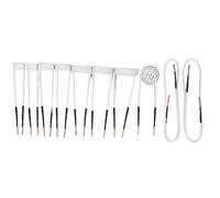 Chrees 10 Pièces Bobines de Chauffage par Induction, Kit de Bobine de Chaleur électrique à Noyau en Laiton de 2,5 Mm avec Revêtement Isolant pour le Retrait des écrous et des Boulons