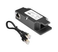 Chrees Adaptateur Dishy V2 vers RJ45, Kit D'adaptateur Ethernet Satellite avec Injecteur PoE, Brochage T568B 10 100 1000 MB/s pour Une Connexion Haut Débit Fiable dans Divers