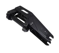 Chrees Amélioration du confort de conduite, fourche avant haute résistance, kit d'amortissement des chocs, design léger pour M365 Pro 2, en alliage, installation facile pour M365