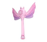 Chrees Baguette à Bulles pour Enfants, Jouet électrique à Bulles avec Lumière Colorée et Musique Cool, Ailes Détachables pour Les Fêtes d'anniversaire, Scènes Photo de Bain de bébé
