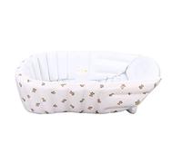 Chrees Baignoire Gonflable pour bébé, Baignoire Portable et Pliable pour bébé avec Motif Mignon pour la Maison, les Voyages, L'espace de Bain et de Jeu 35,4 X 21,7 X 11,8 Pouces (Ours d'amour)