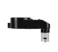 Chrees Boîte de Vitesses pour Moteur Chris 550 12V, Moteur électrique Haute Vitesse avec Connecteurs de Fils à Changement Rapide pour Jouets électriques pour Enfants (Blanc) (Noire)