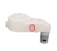 Chrees Boîte de Vitesses pour Moteur Chris 550 12V, Moteur électrique Haute Vitesse avec Connecteurs de Fils à Changement Rapide pour Jouets électriques pour Enfants (Blanc) (Blanche)