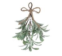 Chrees Branches de gui suspendues, décoration de vacances attrayante pour la porte, belle guirlande de gui, décoration de festival pour la maison, fête, arbre (Chrees412h9nwacm-30)