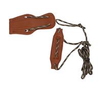 Chrees Changeur de Corde d'arc Correcteur de Corde D'enroulement Enrouleur de d'arc pour Arc Classique avec en Nylon Tissée à la Main Matériau en Cuir 167 Cm Forte End