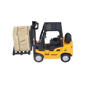 Chrees Chariot élévateur Jouet de Construction, Modèle de Véhicule D'ingénierie pour Enfants de 3 Ans et Plus