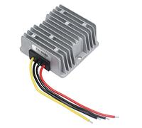 Chrees Convertisseur DC 24V à 13,8V 10A, Régulateur de Tension Efficace pour Système de sécurité des Véhicules