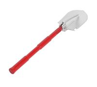 Chrees Corde de remorquage RC Crawler Tow en acier, pelle réglable, chaîne de remorque RC, kit multifonction (rouge)