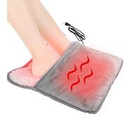 Chrees Coussin chauffant électrique pour les pieds - Grand sac pour éviter que le slip soit alimenté par USB - Chauffe-pieds électrique pour la chaleur à la maison et au bureau