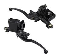 Chrees Cylindre principal de frein 7/8" 22 mm avant gauche pour ATV Quad | Construction en alliage d'aluminium, remplacement pour motos tout-terrain, compatible avec les guidons de 7/8"