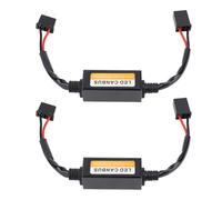 Chrees Décodeur D'erreur Canbus H7, Résistance de Charge Anti-Scintillement Plug and Play Résistante à l'eau, avec Connecteurs AMP Pré-câblés pour Phare LED