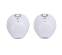 Chrees Écouteurs de traduction AI, 144 langues en temps réel avec affichage numérique et connectivité Bluetooth, pour voyageurs et professionnels du monde entier (blanc)