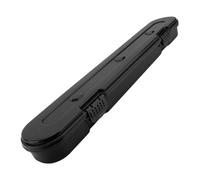 Chrees Étui de rangement universel portable pour chaîne de tronçonneuse, grande capacité, en plastique, organisateur de chaîne de tronçonneuse électrique, sac de transport (noir)
