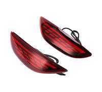 Chrees Feu de Pare-chocs Arrière, Feu de Circulation Diurne, de Conduite 3 en 1, Clignotant de Frein à LED avec Lumière Rouge étanche IP65 pour Accent Sedan 2012 2016
