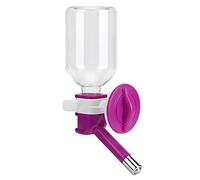 Chrees Fontaine à Eau pour Animaux de Compagnie ABS Violet, Abreuvoir pour Animaux de Compagnie, Abreuvoir avec Conception Anti-Goutte et Fuite, Matériau écologique, Facile à Nett