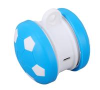 Chrees Jouet Interactif pour Animaux de Compagnie, Balle Mobile Auto-jouable avec Chemin de Roulement Aléatoire, Batterie de 200mAh pour Petits et Grands Chiens et Chats