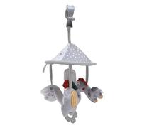 Chrees Jouet Suspendu pour Poussette de bébé, Pendentif Animal en Peluche Douce avec Fixation Facile pour nouveau-né, Compagnon Confortable de Style Nordique pour les Voyages