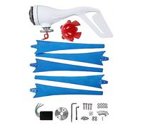Chrees Kit de Générateur D'éolienne à 5 Pales 500W pour Système de Production D'énergie Hybride Solaire éolien (12V)