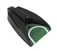 Chrees Kit d'outils d'entraînement pour putter intérieur et extérieur avec sac de rangement Vert 35 × 18 × 9