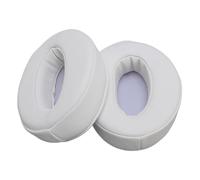 Chrees Lot de 2 paires de coussinets d'oreille avec mousse à mémoire de forme haute densité, HD 4.50BTNC, HD 4.40BT, 30G - Coussinets de rechange pour casque .50SE, 458BT, 400S, 350BT (blanc)