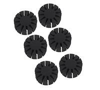 Chrees Lot de 6 séparateurs ronds en mousse EVA durable pour flèches en plein air, chasse, tir à l'arc