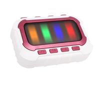 Chrees Machine de Jeu de Rythme du Bout des Doigts, Jeu Portable à Lumière LED avec 4 Modes 4 Niveaux de difficulté, pour la Coordination œil-Main et L'entraînement de Concentration