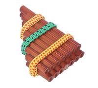 Chrees Maison de Poupée en Bambou, Flûte de Poêle Miniature, Instrument de