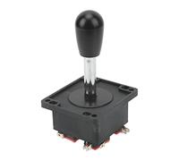 Chrees Manette de Jeu D', Construction Haut de Gamme en Acier Inoxydable, Métal et Plastique, avec écrou Antidérapant, pour Bornes D' et Jeux de (pièce de Recha