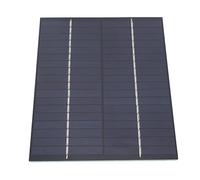 Chrees Mini panneau solaire portable haute efficacité 4,2 W 18 V, chargeur solaire en polysilicone pour appareils à faible puissance et économie d'énergie avec savoir-faire