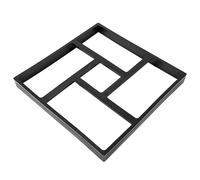 Chrees Moules de Sol en Plastique Réutilisables, Conception Personnalisée, Moule de Pavage de Jardin en Béton, Facile à Utiliser, Léger et Portable pour L'extérieur
