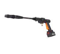 Chrees Nettoyeur Haute Pression sans Fil, Pistolet à Pression Portable alimenté par Batterie, 220 W, 15 000 MAh, 3 Modes de Buse, Tuyau de 5 M avec Filtre pour Lavage de Voiture, (Prise UE)