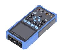 Chrees Oscilloscope Multimètre Oscilloscope Numérique Portatif 100 MHz 2 Canaux 500 /s LCD 3,5 Pouces USB Type C SCPI 10 000 Wfrms/s avec Source de Signal pour Signal électroni