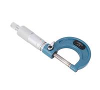 Chrees Outil de Machiniste Micromètre Extérieur en Alliage Précis pour une Mesure Précise pour la Mécanique en Acier Inoxydable avec Boîte de Rangement