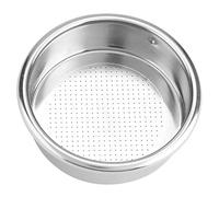 Chrees Panier à Bol Filtrant en Acier Inoxydable de Haute qualité, pour un Goût de café Fin, Léger et Facile à Nettoyer, 58mm