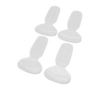 Chrees Pinces à en Gel, Coussins en Gel Doux Adhésifs Antidérapants | Matériau Flexible, Coussinets de , Coupe Ample, Contrôle des Ampoules, Baskets, Bottes Plates, Mocassins, 4 Pièces pour 2