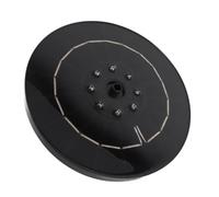 Chrees Pompe de Fontaine à énergie Solaire, Système de Circulation D'eau Haute Performance pour Aquarium, Modèle de Piscine en Plein Air