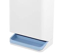 Chrees Porte-Parapluie, Bac à Eau Amovible avec Base Antidérapante pour Parapluies à Manche Long et Court, 6 Emplacements pour Parapluie pour Le Hall de L'hôtel, Le Bureau à Domicile (Bleue)