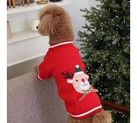 Chrees Pull de Noël pour Petit Chien, Vêtements Chauds et Doux pour Chiot, pour Bichon, Schnauzer de Poméranie, Teddy (XS)