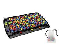 Chrees Puzzle Jeux D'échecs, Jouets Interactifs Multijoueurs pour Enfants Adultes avec 241 Perles Colorées, Développement de la Pensée Logique, Exercice du Cerveau Droit