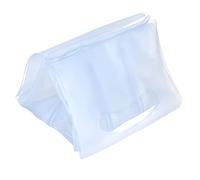 Chrees Sac à Glace Sac Isotherme à Vin à Vin de Glace Portable Pliable étanche en PVC de Rangement de Boissons Conservation de la Fraîcheur avec Design Transparent pour Pi