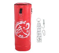 Chrees Sac de Sable de Boxe Vide, Sac de Boxe Robuste en Tissu Oxford à 3 Couches avec Fermeture éclair en Chaîne en Métal pour Kickboxing MMA Training Fitness Home Gym (80 cm)