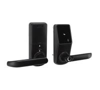 Chrees Serrure de Porte Intelligente Loquet D'empreinte Digitale Serrure Biométrique Entrée sans vec Bluetooth pour IOS Mot de Passe Virtuel Antivol en Alliage de Zinc