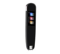 Chrees Stylo Traducteur de Langue, Stylo de Lecture pour étudiants avec écran Tactile, Dictionnaire Hors Ligne, Prise en Charge Multilingue, Reconnaissance de Texte, Traduction Vo (Noir)