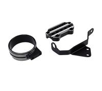 Chrees Support de Relocalisation de Compteur de Vitesse de Moto, Montage | Boîtier D'instrument, Aluminium usiné CNC, Montage sur Fourche Avant, Couvercle, 883 XL883 2004 à 2020, Convient