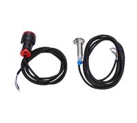 Chrees Tachymètre Numérique LED, Alimentation Stable, Compteur de Tr/min Rouge à 4 Chiffres pour équipement Industriel, Affichage ABS 0.56 Pouces