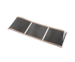 Chrees Tapis Chauffant au Sol de Grande Taille, Système Radiant électrique à Fonctionnement Silencieux pour la Maison, Graphène PET EVA 220V 95cm (25x95cm / 9,84x37,4 pouces)